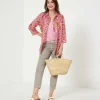 Airy Blouse Paisley** Fashion