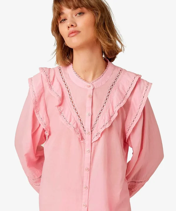 Beaumont Blouse Ruffles*BEAUMONT APPAREL Best Sale