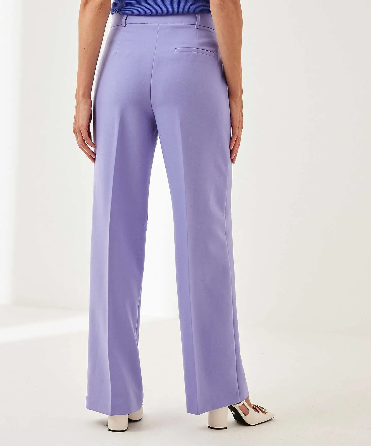 beaumont_straight_leg_pan_1.webp Beaumont Straight Leg Pants Crepe Jane*BEAUMONT APPAREL Outlet