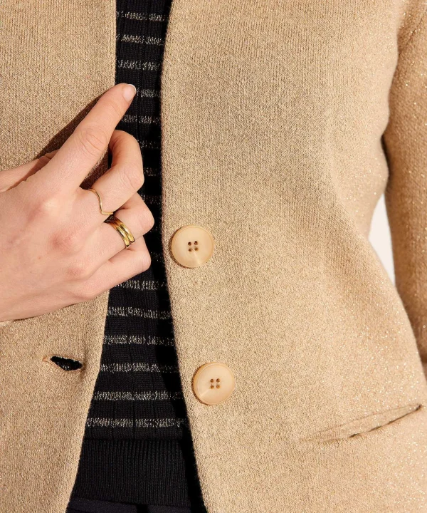 Blazer Vest Lurex** Store