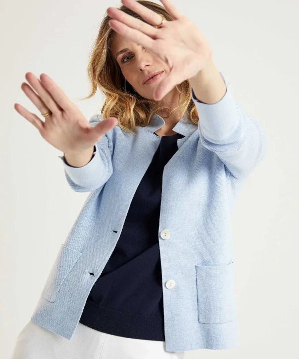 Blazer Vest Puntaknit** Shop