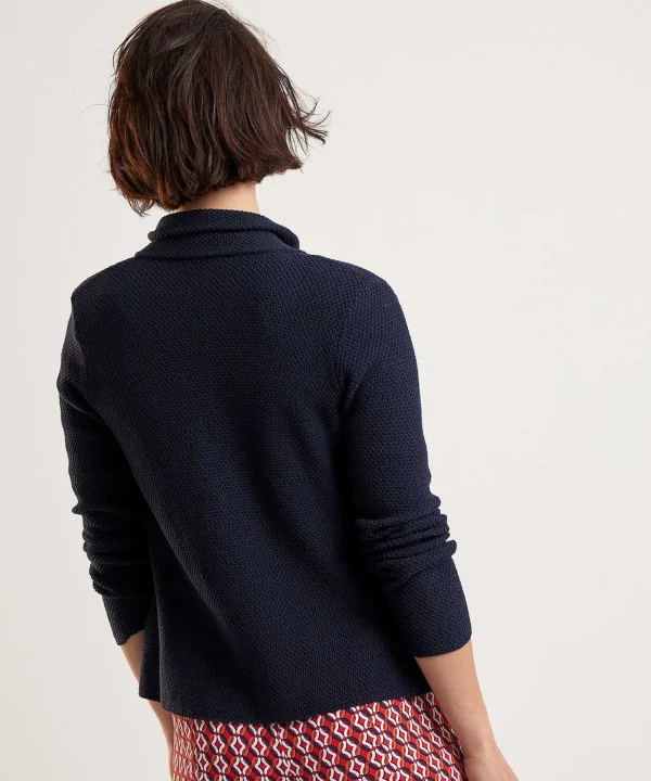 Blazer Vest Relief Knit** Sale