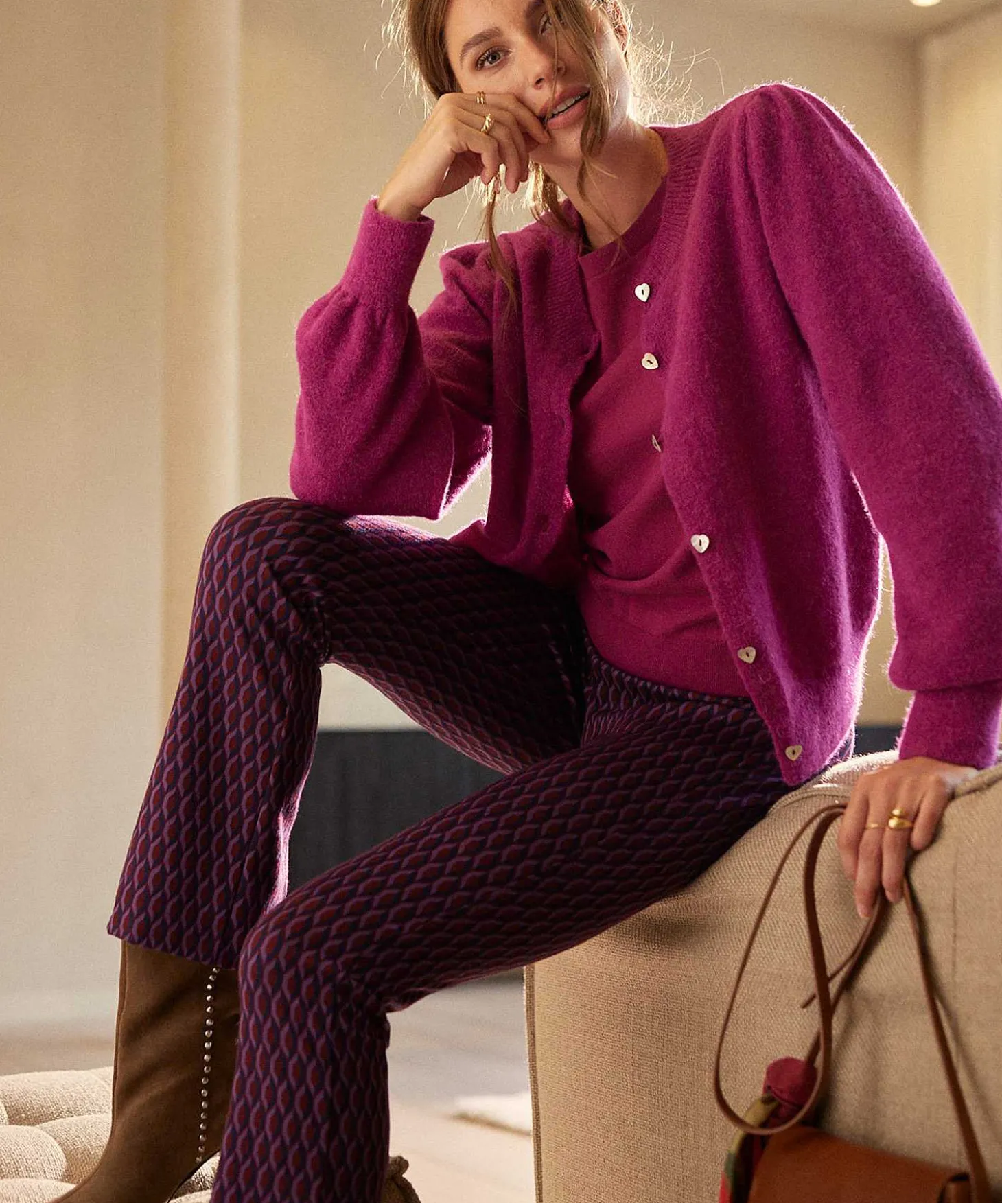 brax_bootcut_pants_retrop_0.webp Bootcut Pants Retroprint Malou*Brax New