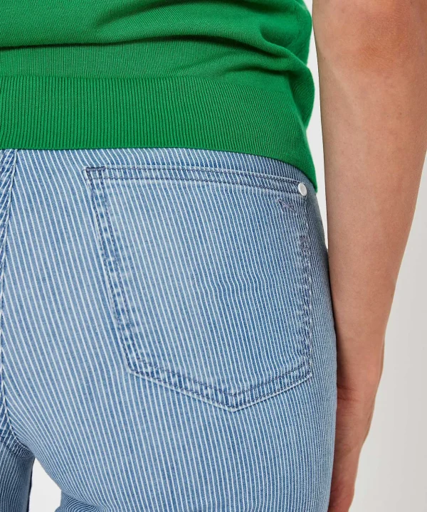 Indigo Stripe Pants Shakira*Brax Hot