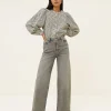 Blouse Broderie Pinstripe Rikki*By-Bar Fashion