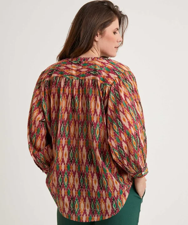 Blouse Ikatprint Lucy*By-Bar Shop
