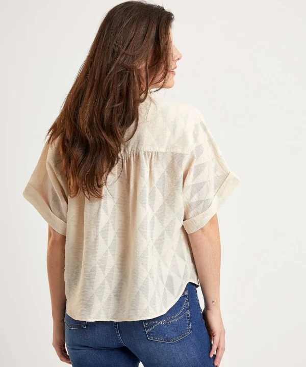Blouse Short Sleeve Axel Geo*By-Bar Store