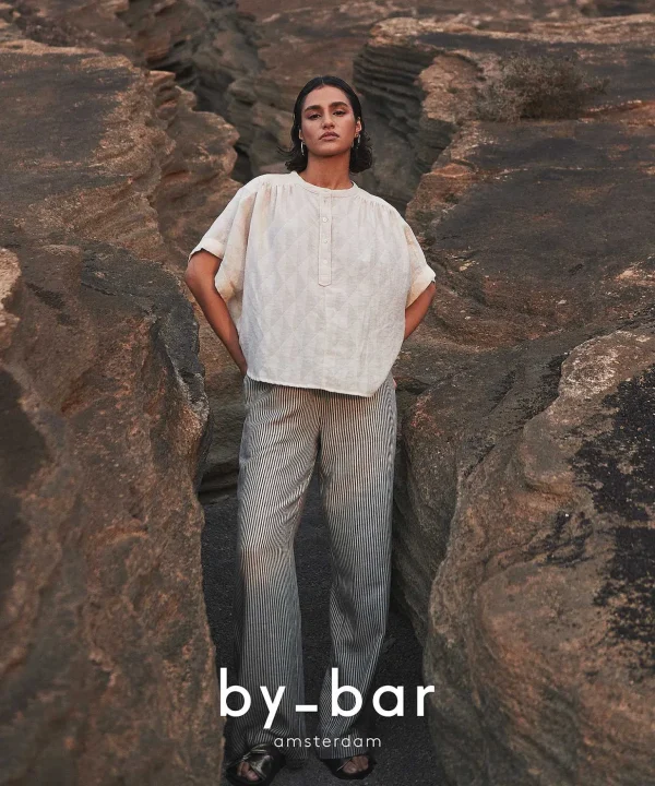 Blouse Short Sleeve Axel Geo*By-Bar Store