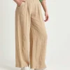 Linen Wide Leg Trousers Eli*By-Bar Sale