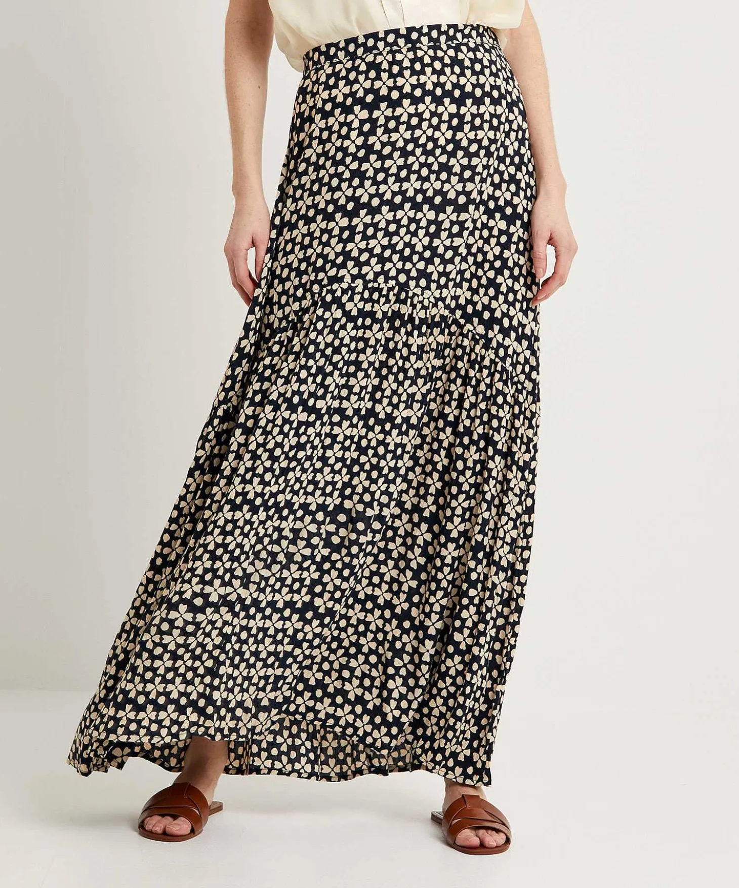bybar_skirt_clover_print__2.webp Skirt Clover Print Joya Khandi*By-Bar Discount