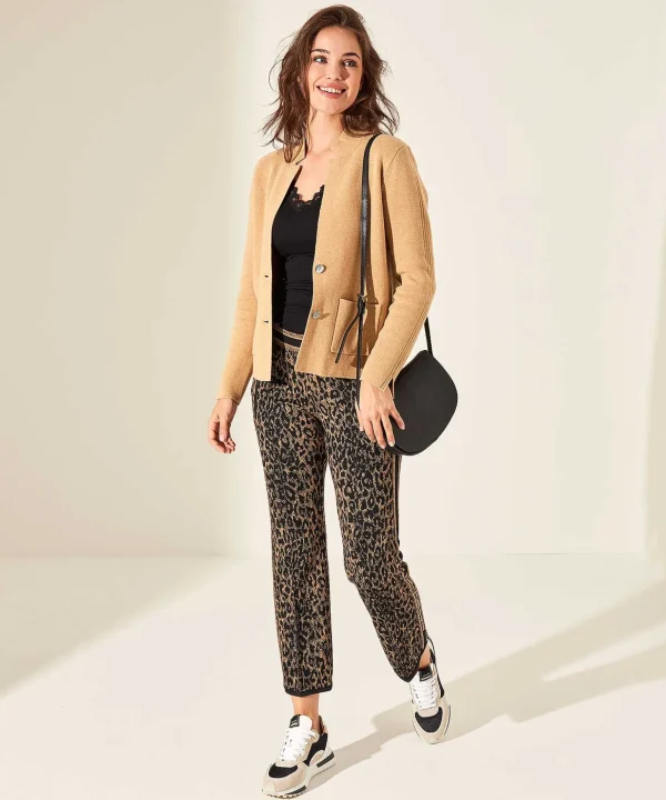 Jacquard Pants Easy Kick Ranee Animal*Cambio Clearance
