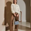 Silky Wide Leg Pants Amelie*Cambio Cheap