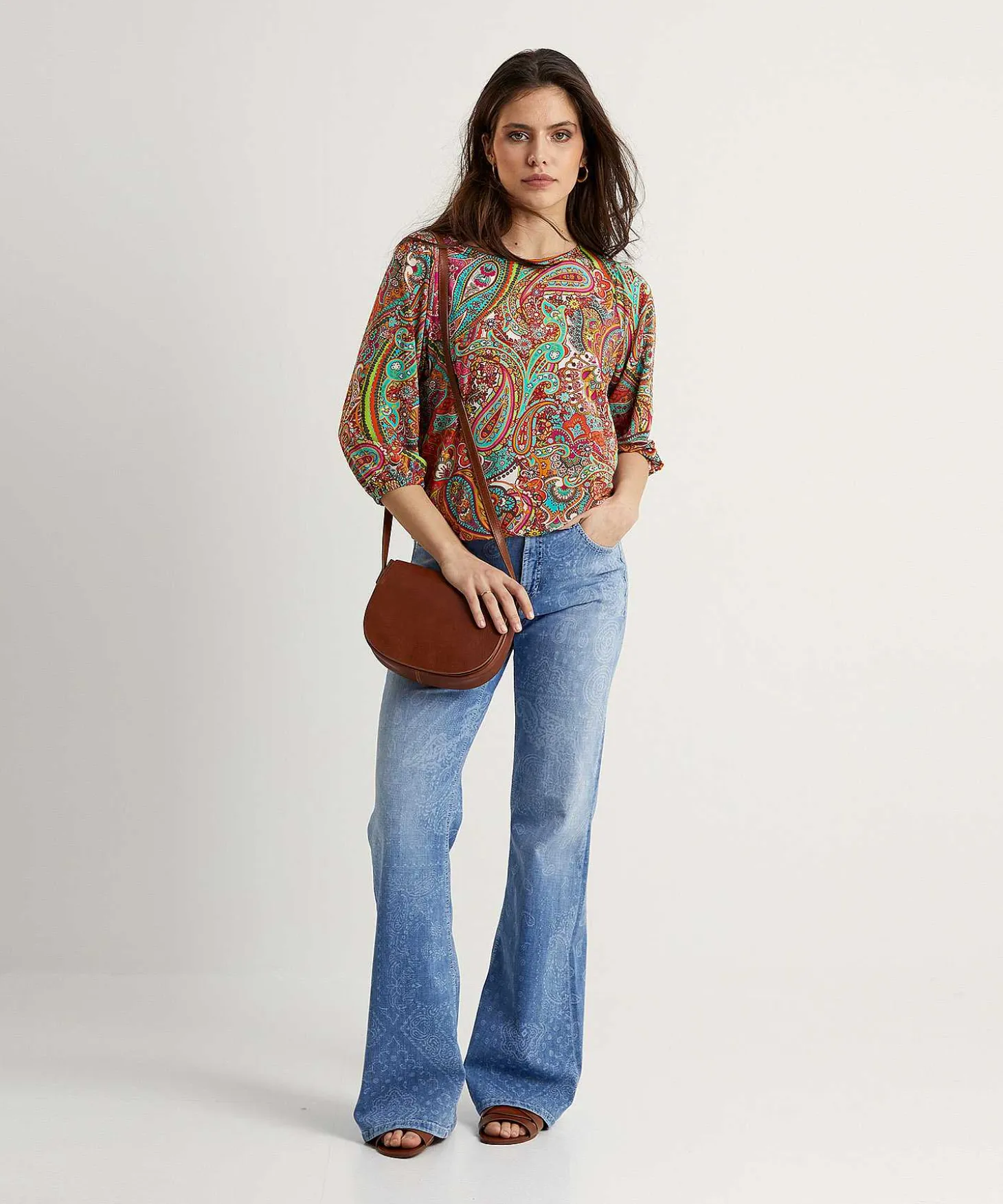 cambio_wide_leg_jeans_pai_3.webp Wide Leg Jeans Paisley Print Fabienne*Cambio Sale