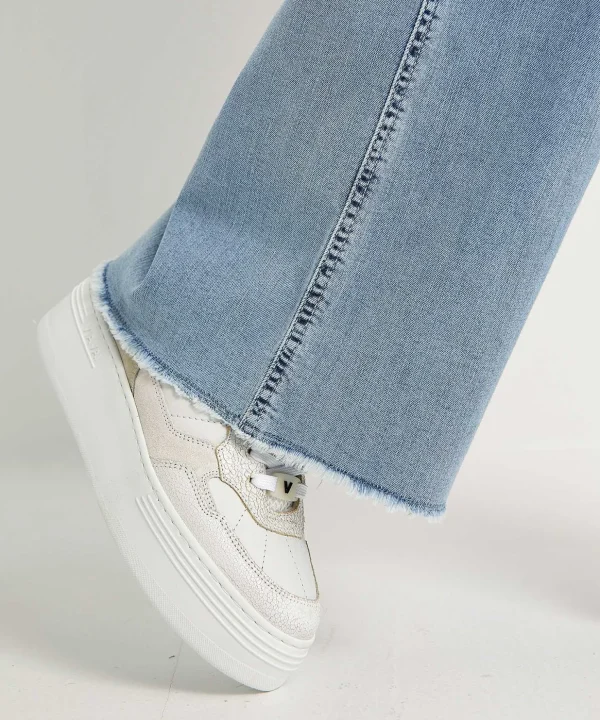 Wide Leg Jeans Super Stretch Alek*Cambio Sale