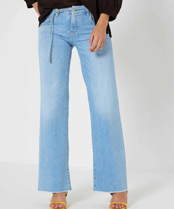 Wide Leg Jeans Tess*Cambio Outlet