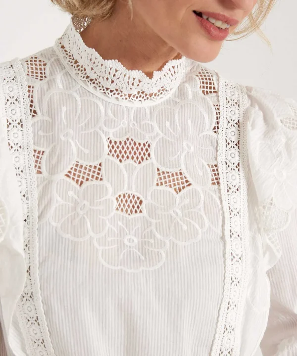Blouse Broderie*Caroline Biss Fashion