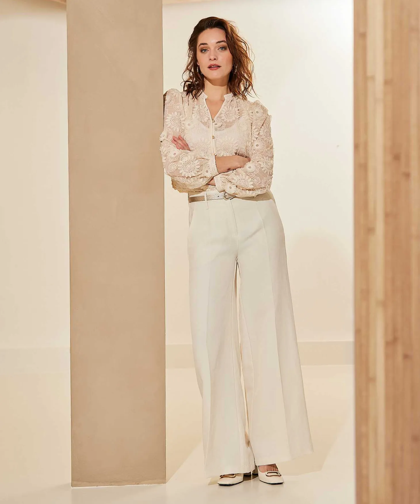 caroline_biss_blouse_of_l_0.webp Blouse Of Lace Fabric*Caroline Biss Cheap