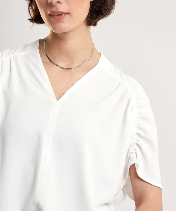 Blouse Smock Shoulder*Caroline Biss Store