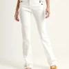 Flared Jeans With Buttons*Caroline Biss Fashion