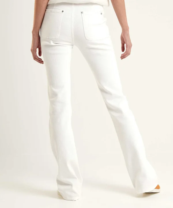 Flared Jeans With Buttons*Caroline Biss Fashion