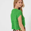 Short Cardigan Openwork Beads*Caroline Biss Flash Sale