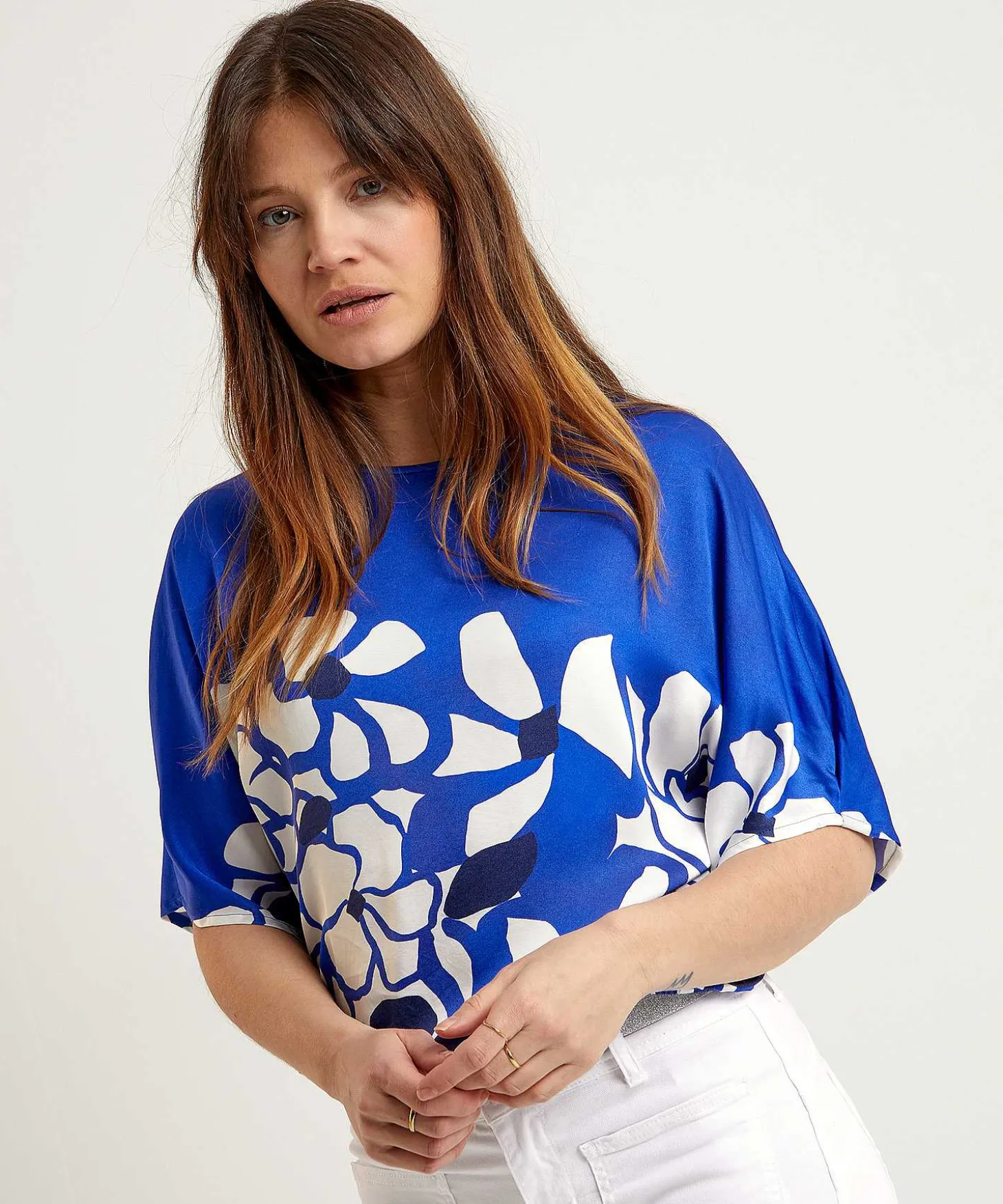 caroline_biss_silky_blous_1.webp Silky Blouse Flower*Caroline Biss Shop
