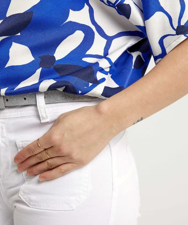 Silky Blouse Flower*Caroline Biss Shop