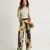 Silky Palazzo Pants Fancy Flower*Caroline Biss Best Sale