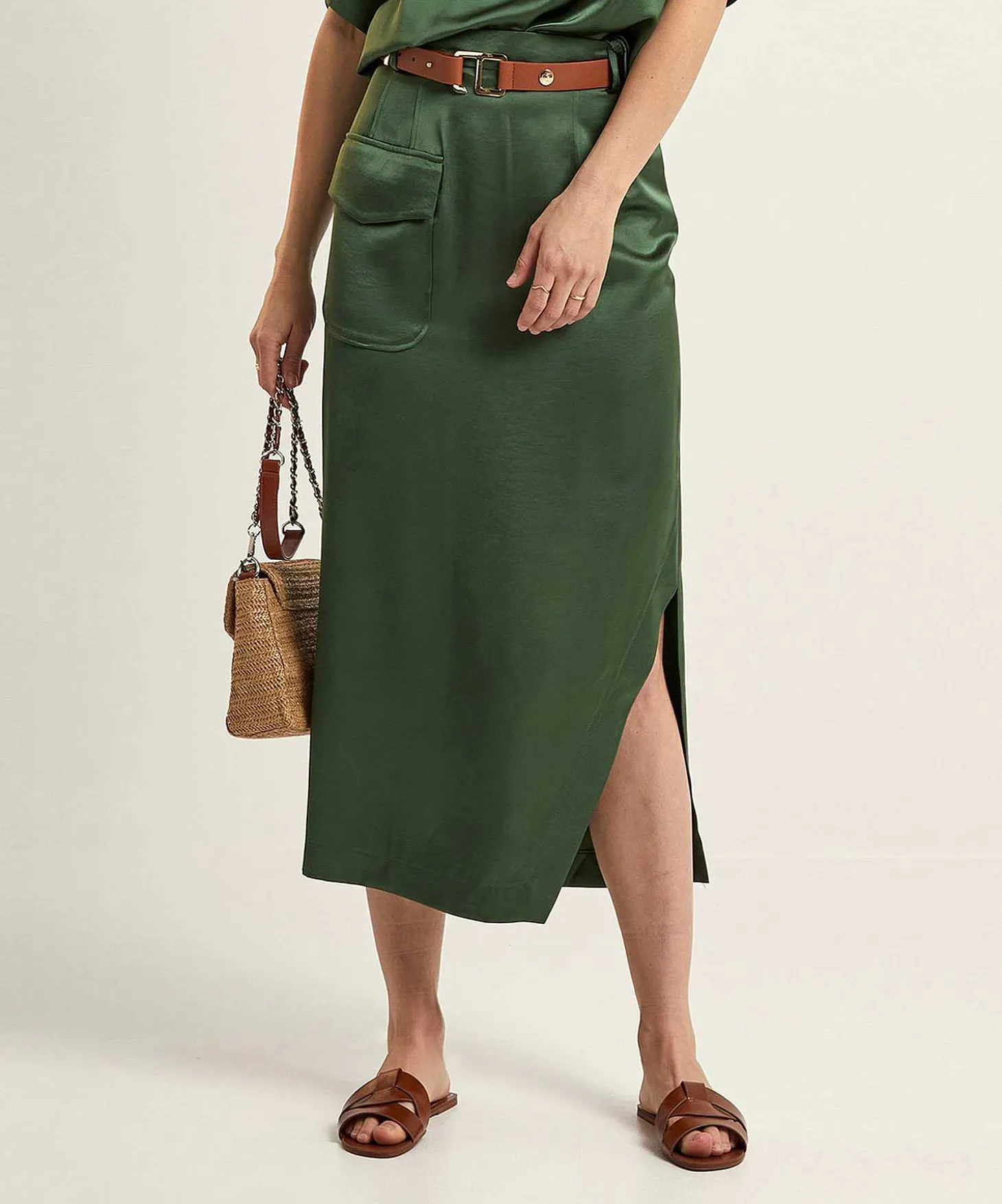 caroline_biss_silky_skirt_1-1.webp Silky Skirt Cargo*Caroline Biss Online