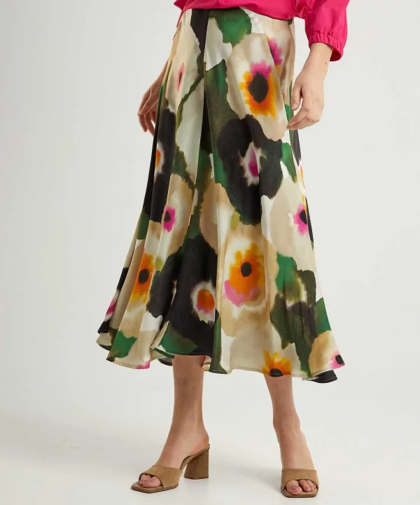 Silky Skirt Fancy Flower*Caroline Biss Sale