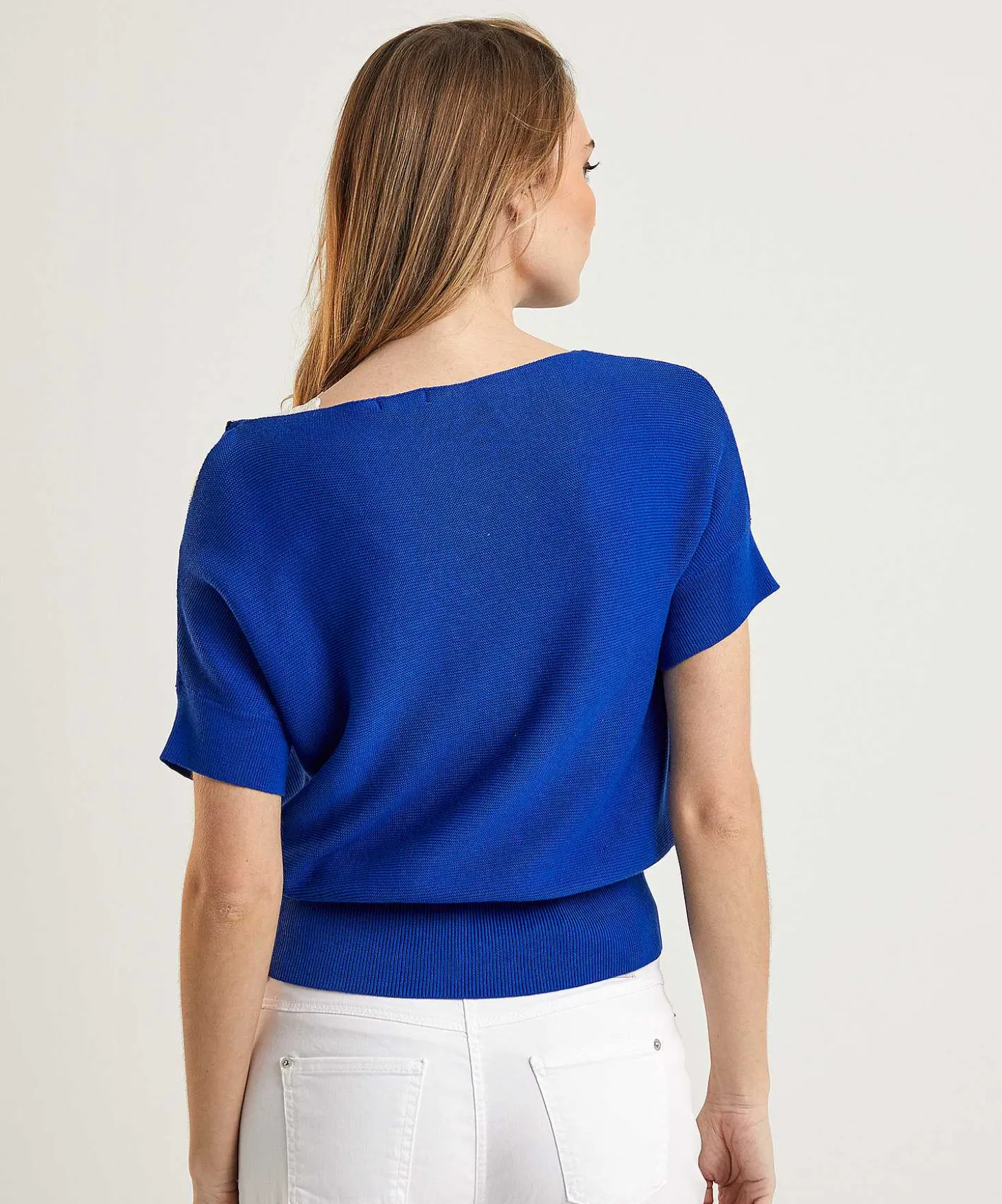 caroline_biss_sweater_wit_2.webp Sweater With Open Shoulder*Caroline Biss Clearance