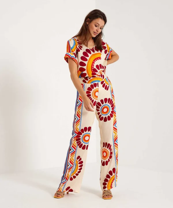 Top Ethnic Print*Caroline Biss Best Sale
