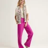 Wide Leg Trousers Crepe*Caroline Biss Store