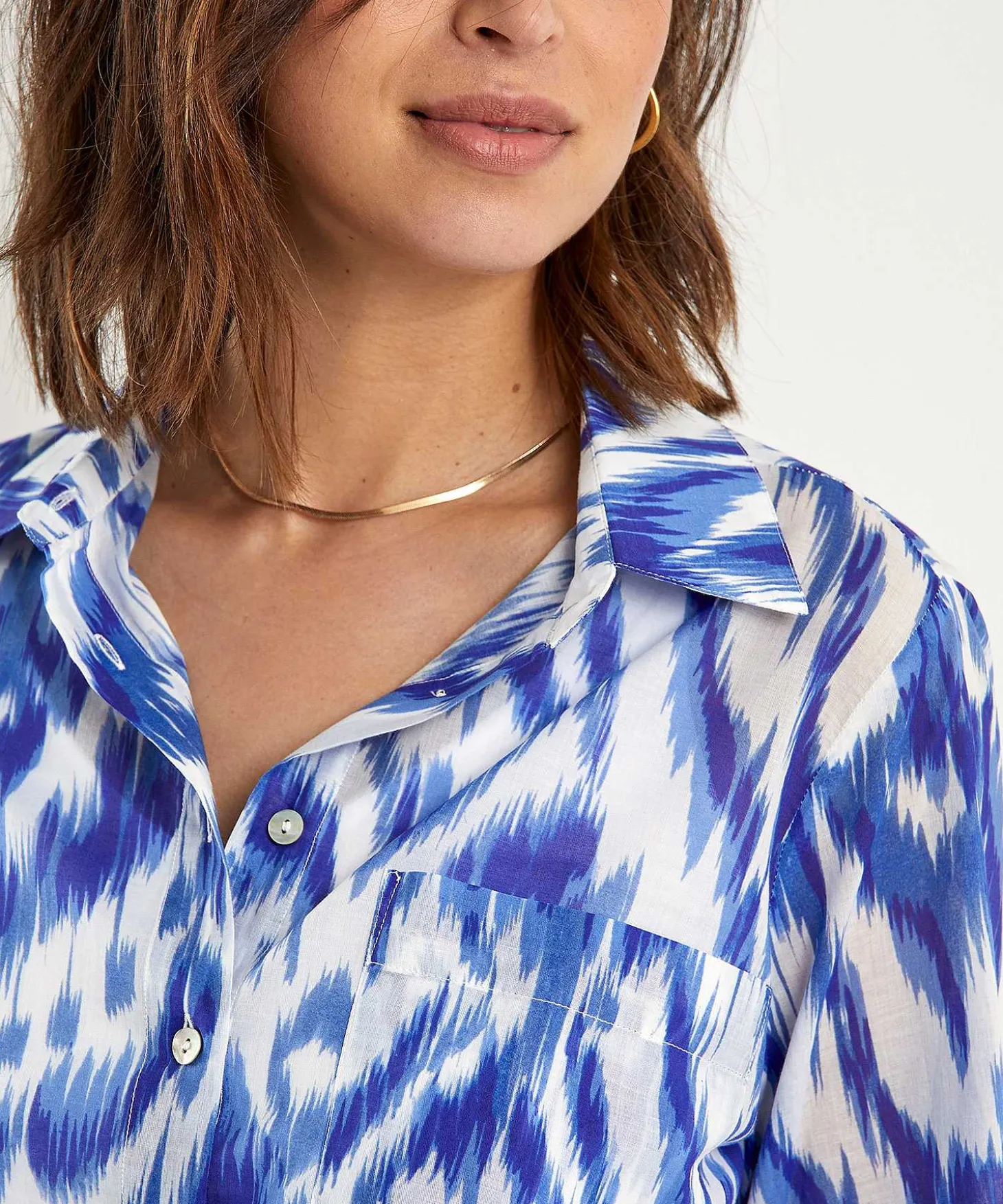 cotton_voile_blouse_ikat_0.webp Cotton Voile Blouse Ikat** Best