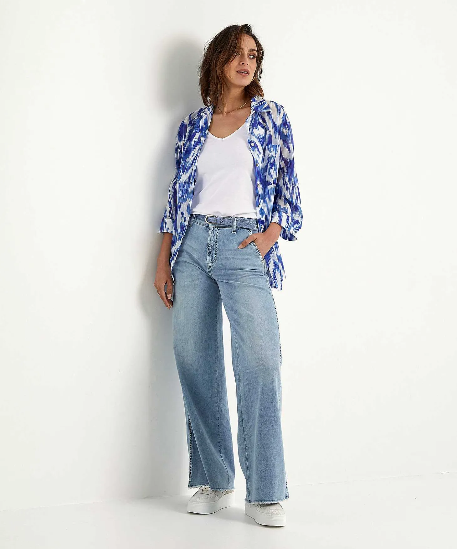 cotton_voile_blouse_ikat_2.webp Cotton Voile Blouse Ikat** Best