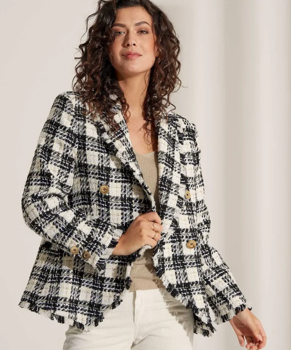 Boucle Blazer Lurex Lita*Due Amanti Clearance