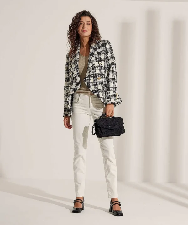 Boucle Blazer Lurex Lita*Due Amanti Clearance