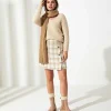 Boucle Skirt Decorative Buttons Reece*Due Amanti Cheap