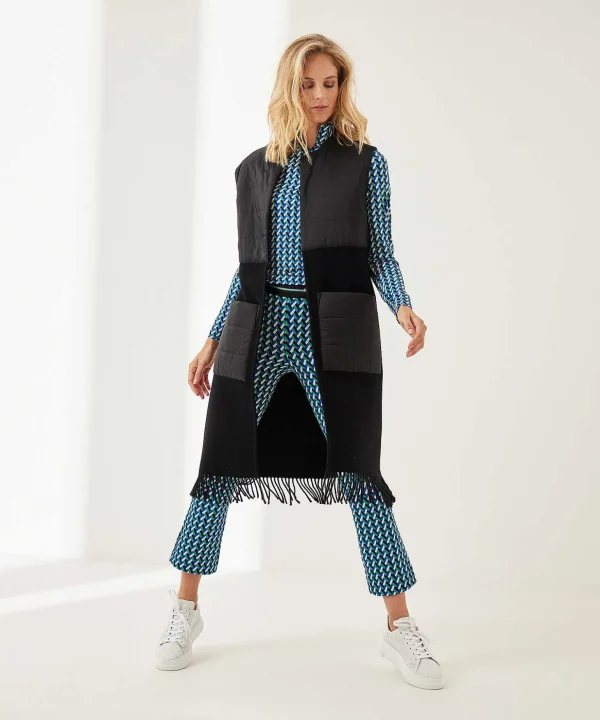Gilet Long Fringes Bessidy*Due Amanti Hot