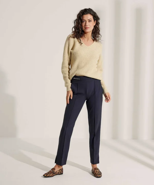Sweater V-Neck Lurex Lamar*Due Amanti Best Sale