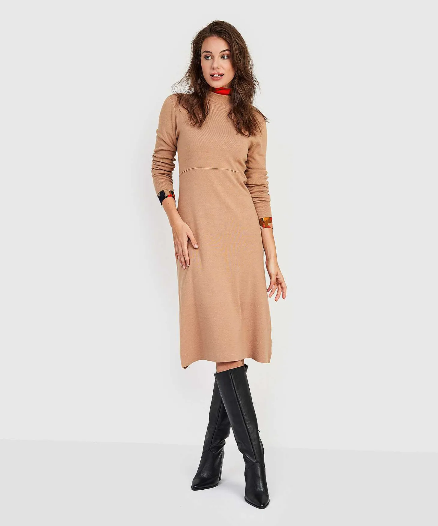 emotions_jersey_dress_tur_1.webp Jersey Dress Turtleneck*Emotions Shop