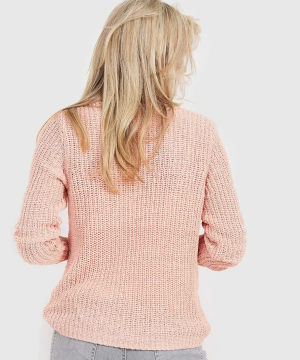 Ribbon Yarn Sweater*Emotions Outlet