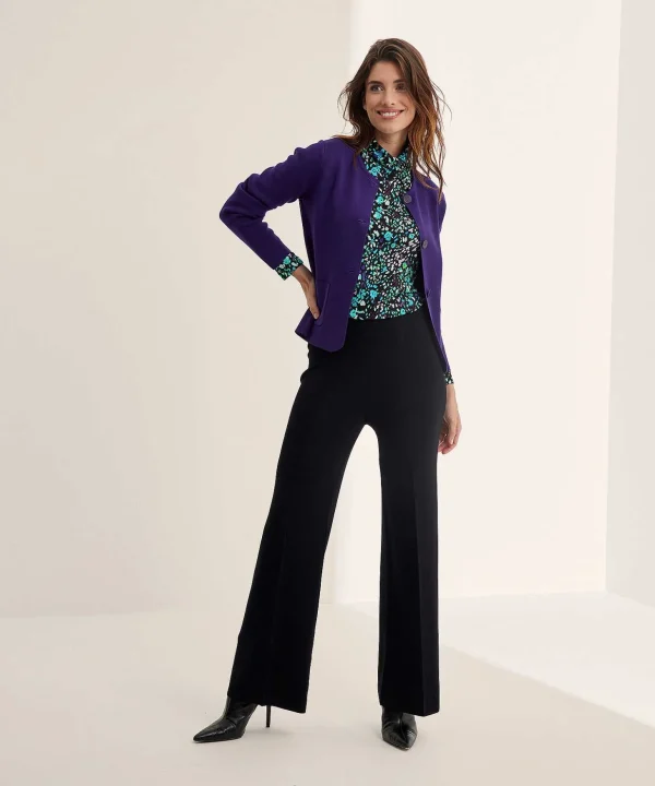 Wide Leg Trousers Crepe*Emotions Shop