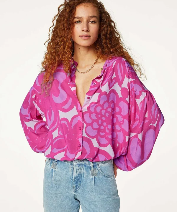 Blouse Pink Print Lexi*Fabienne Chapot Sale