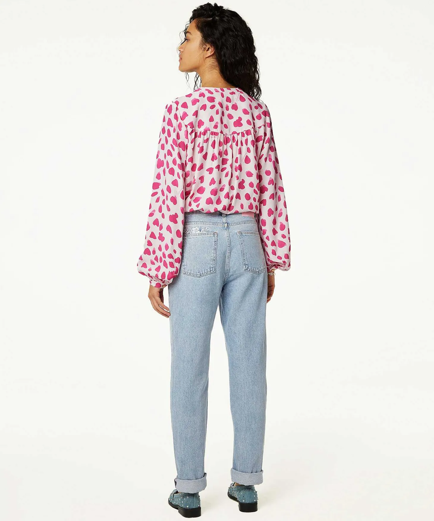 fabienne_chapot_blouse_sp_0.webp Blouse Spot Print Frida*Fabienne Chapot Clearance