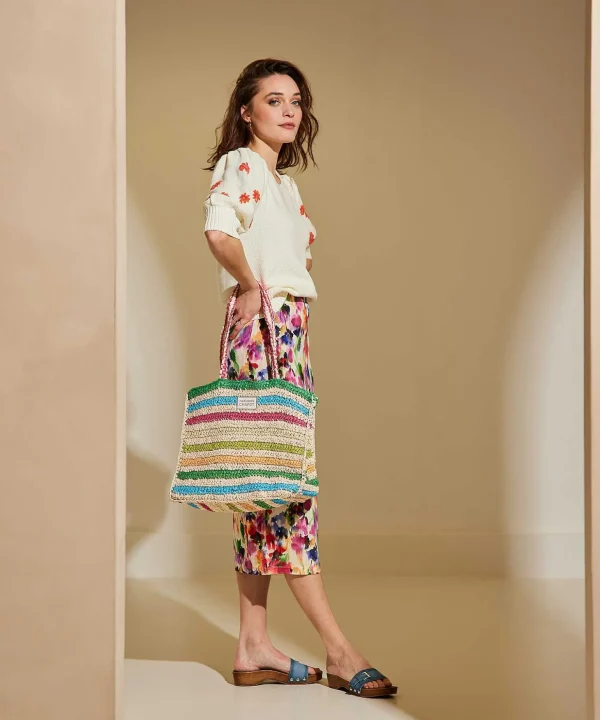 Raffia Bag Multicolor Naomi*Fabienne Chapot New