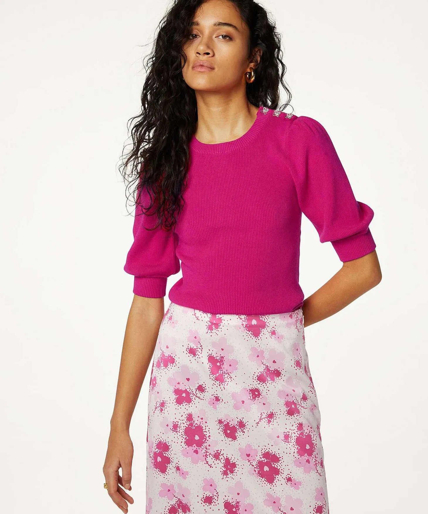fabienne_chapot_rib_sweat_2.webp Rib Sweater Button Detail Lillian*Fabienne Chapot Cheap