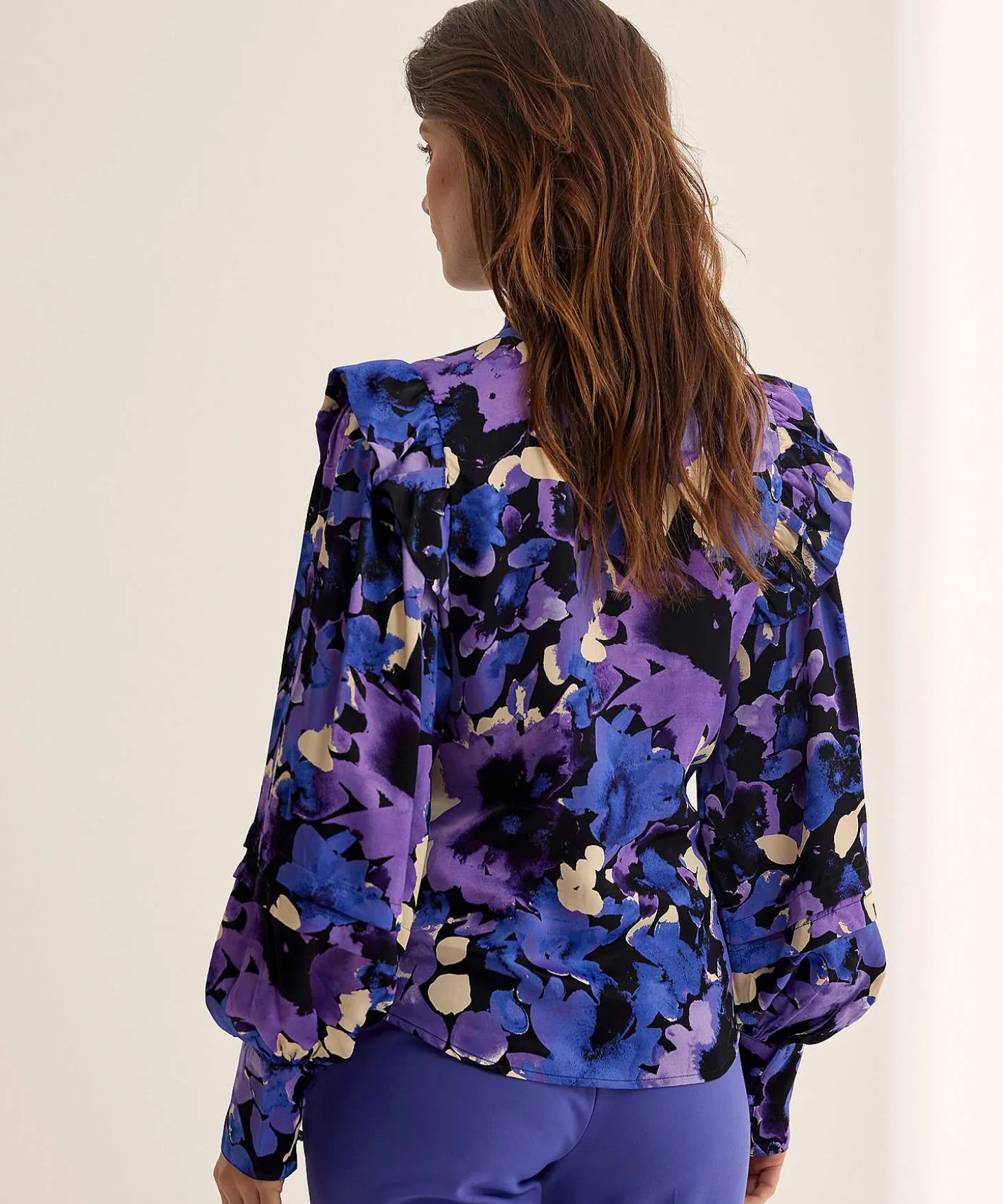fabienne_chapot_silky_blo_4.webp Silky Blouse Floral Print Philo*Fabienne Chapot Online