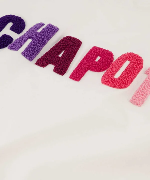 T-Shirt Applique Letters Terry*Fabienne Chapot Best