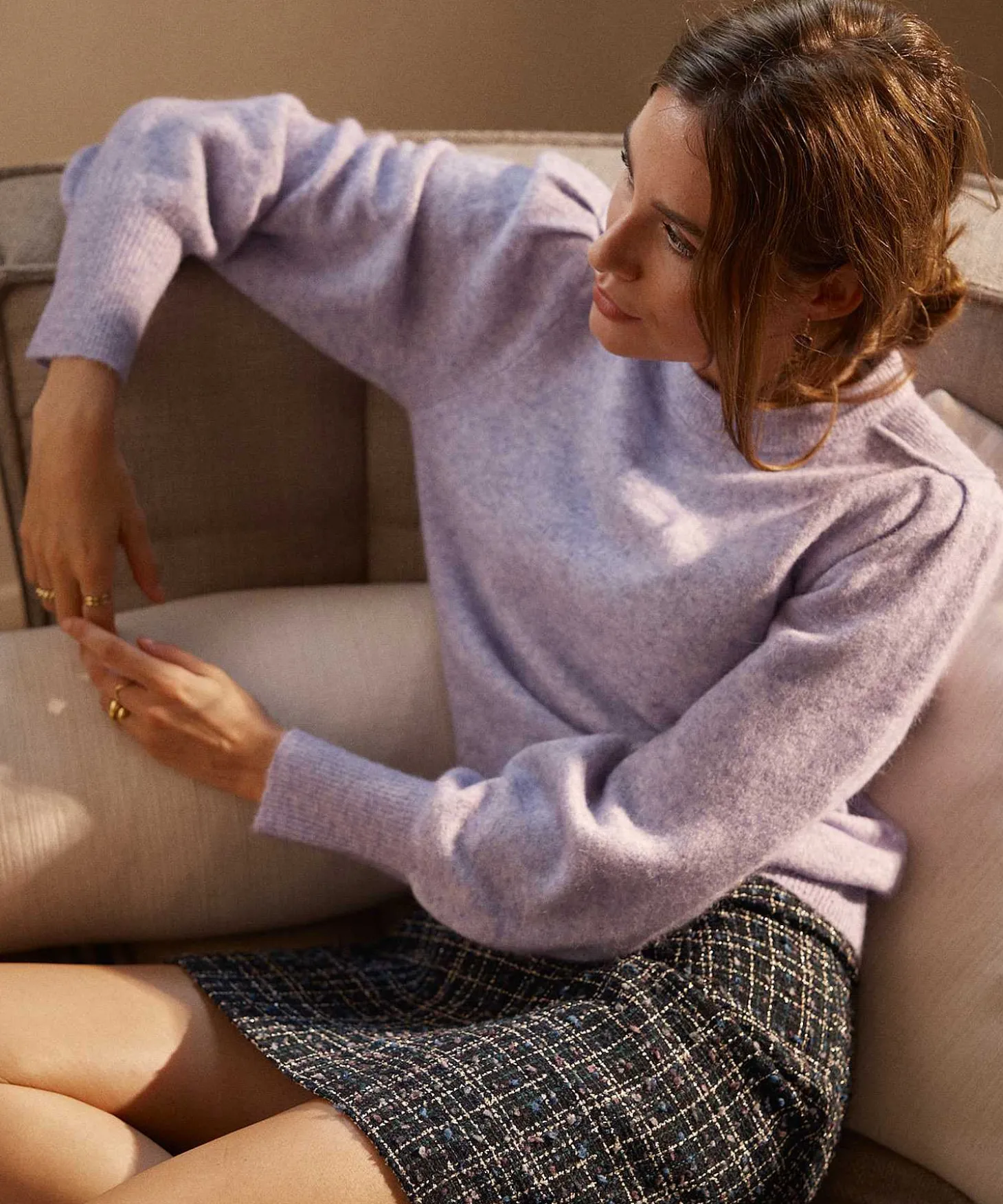 fabienne_chapot_tweed_ski_4.webp Tweed Skirt Lurex Dora*Fabienne Chapot Outlet